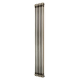 Traditional 2 Column Radiator - 1800 x 290mm - Raw Metal