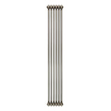 Traditional 2 Column Radiator - 1800 x 290mm - Raw Metal