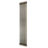 Traditional 2 Column Radiator - 1800 x 380mm - Raw Metal