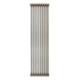 Traditional 2 Column Radiator - 1800 x 470mm - Raw Metal