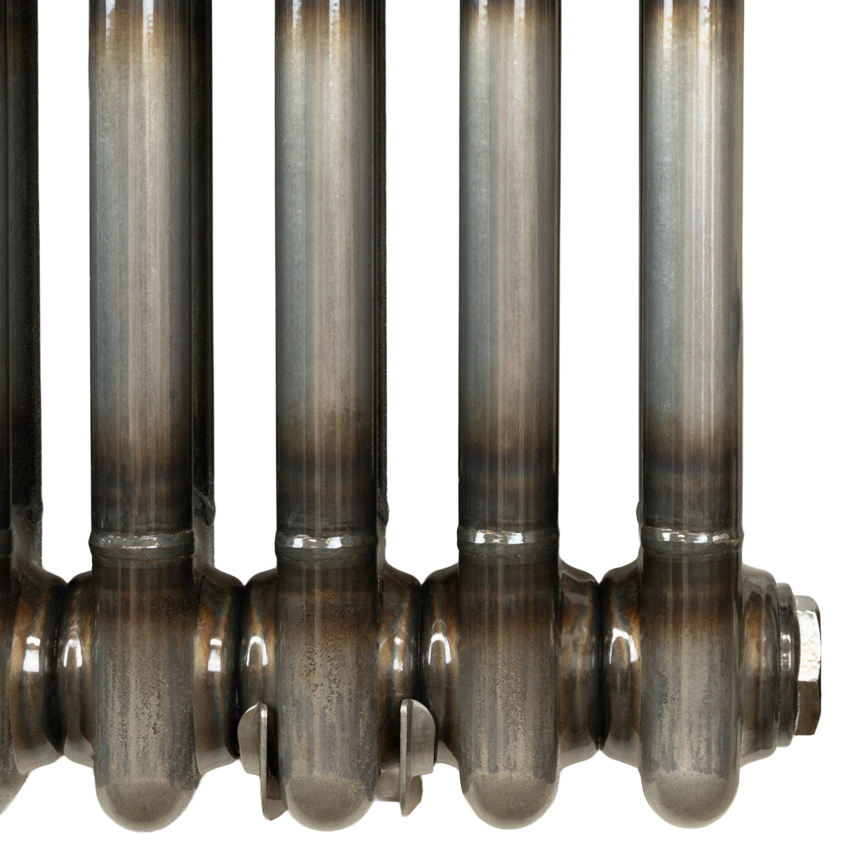 Traditional 3 Column Radiator - 300 x 1460mm - Raw Metal