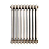 Traditional 3 Column Radiator - 600 x 425mm - Raw Metal