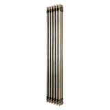 Traditional 3 Column Radiator - 1500 x 290mm - Raw Metal