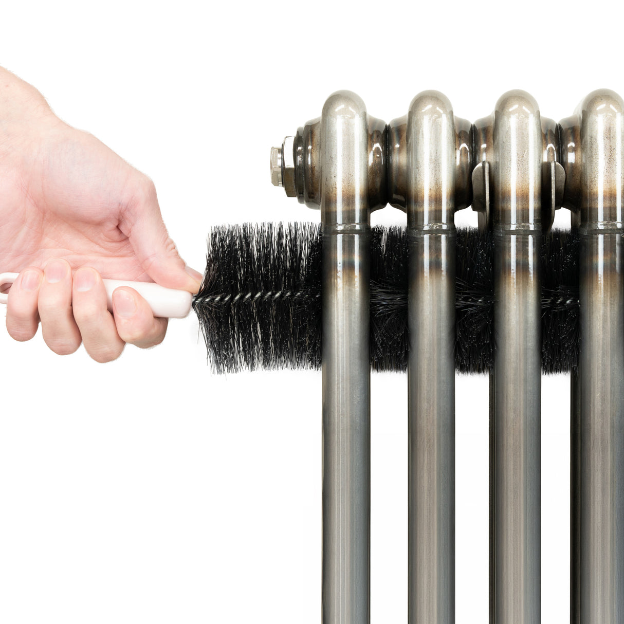 Traditional 3 Column Radiator - 1500 x 380mm - Raw Metal