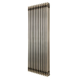 Traditional 3 Column Radiator - 1500 x 560mm - Raw Metal