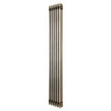 Traditional 3 Column Radiator - 1800 x 290mm - Raw Metal