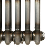 Traditional 3 Column Radiator - 1800 x 560mm - Raw Metal