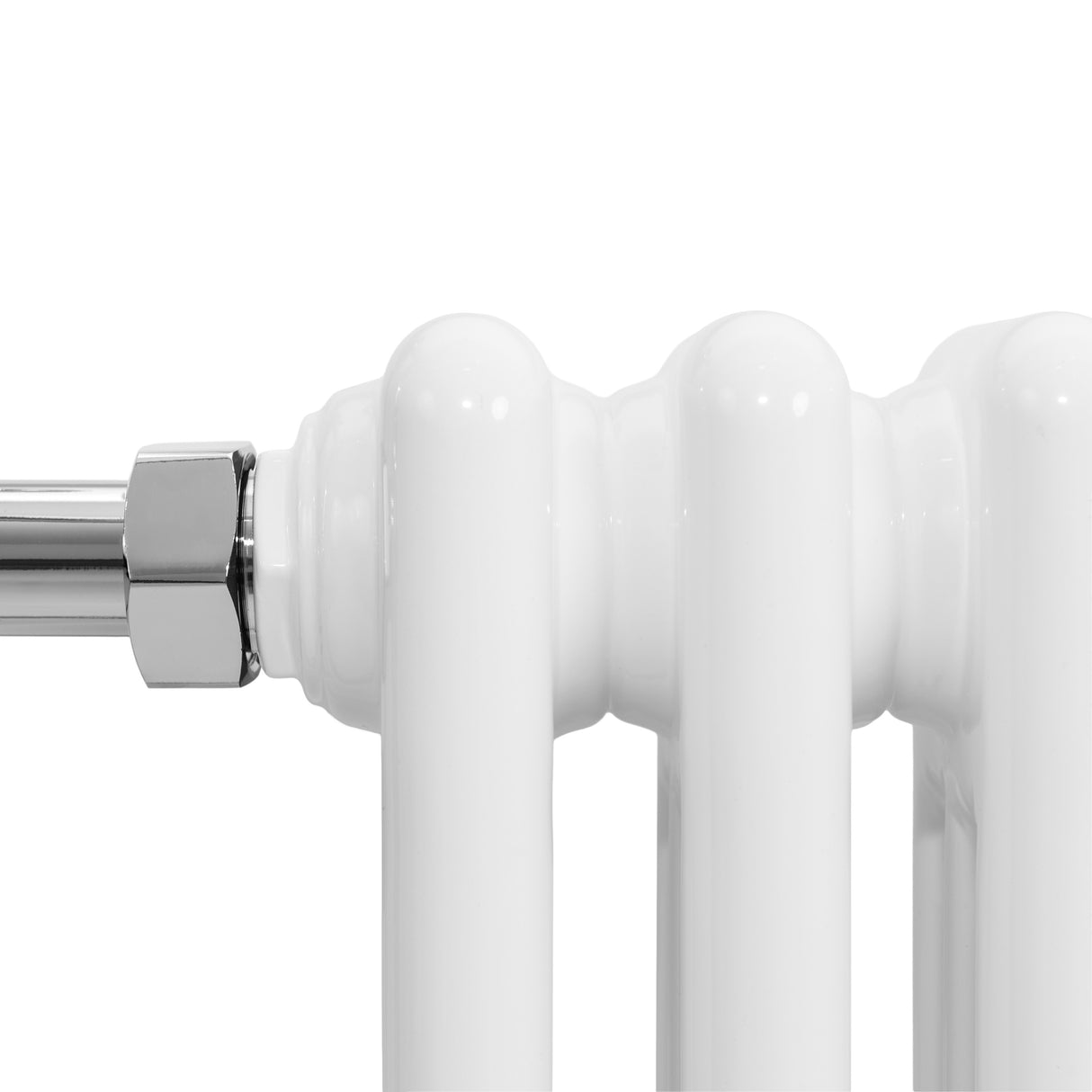 Traditional Heated Towel Rail Radiator – 950mm x 480mm  – White
