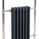 Traditional Heated Towel Rail Radiator – 950mm x 570mm  – Anthracite Grey