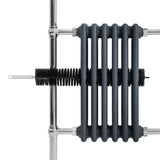 Traditional Heated Towel Rail Radiator – 950mm x 570mm  – Anthracite Grey
