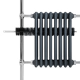 Traditional Heated Towel Rail Radiator – 950mm x 660mm  – Anthracite Grey