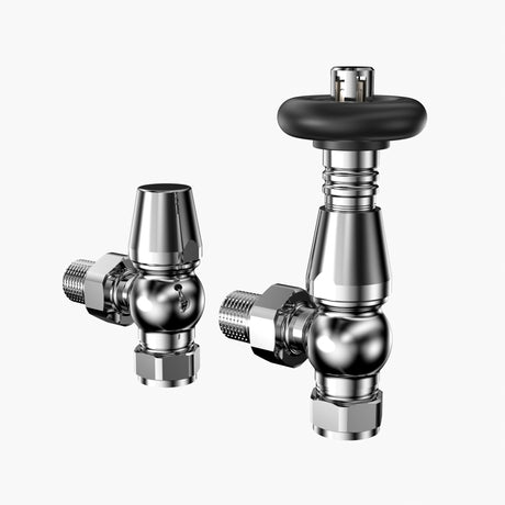 Traditional TRV Radiator Valves – Chrome