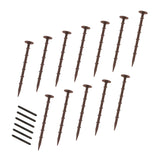Flexible Lawn Edging 6 x 1.2m With Mallet - Brown