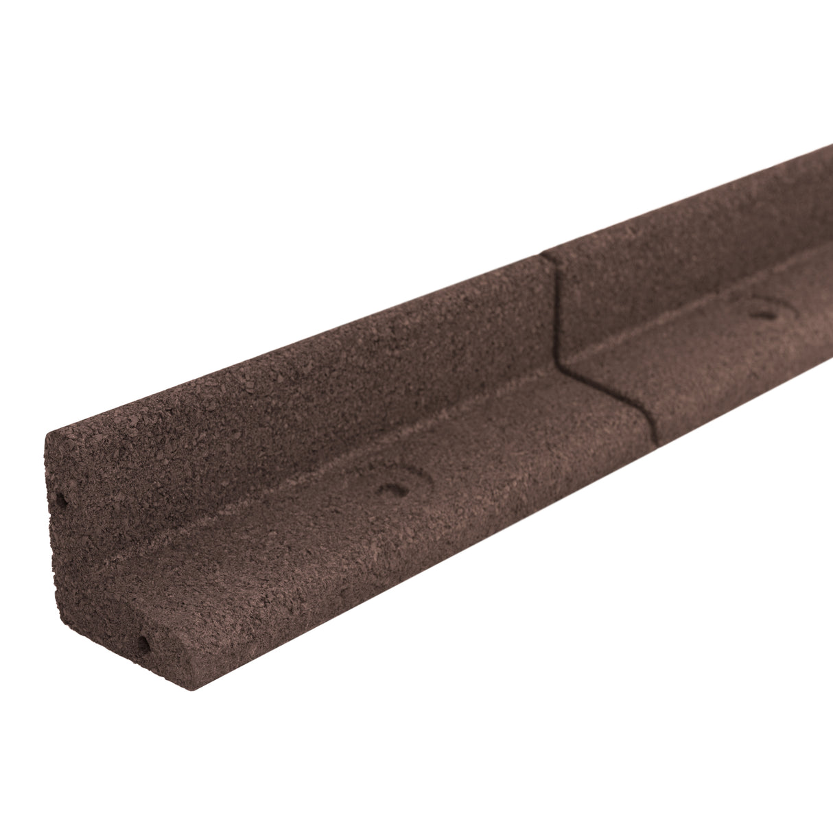 Flexible Lawn Edging 6 x 1.2m With Mallet - Brown
