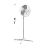 40W Adjustable Pedestal Fan – 3 Speed