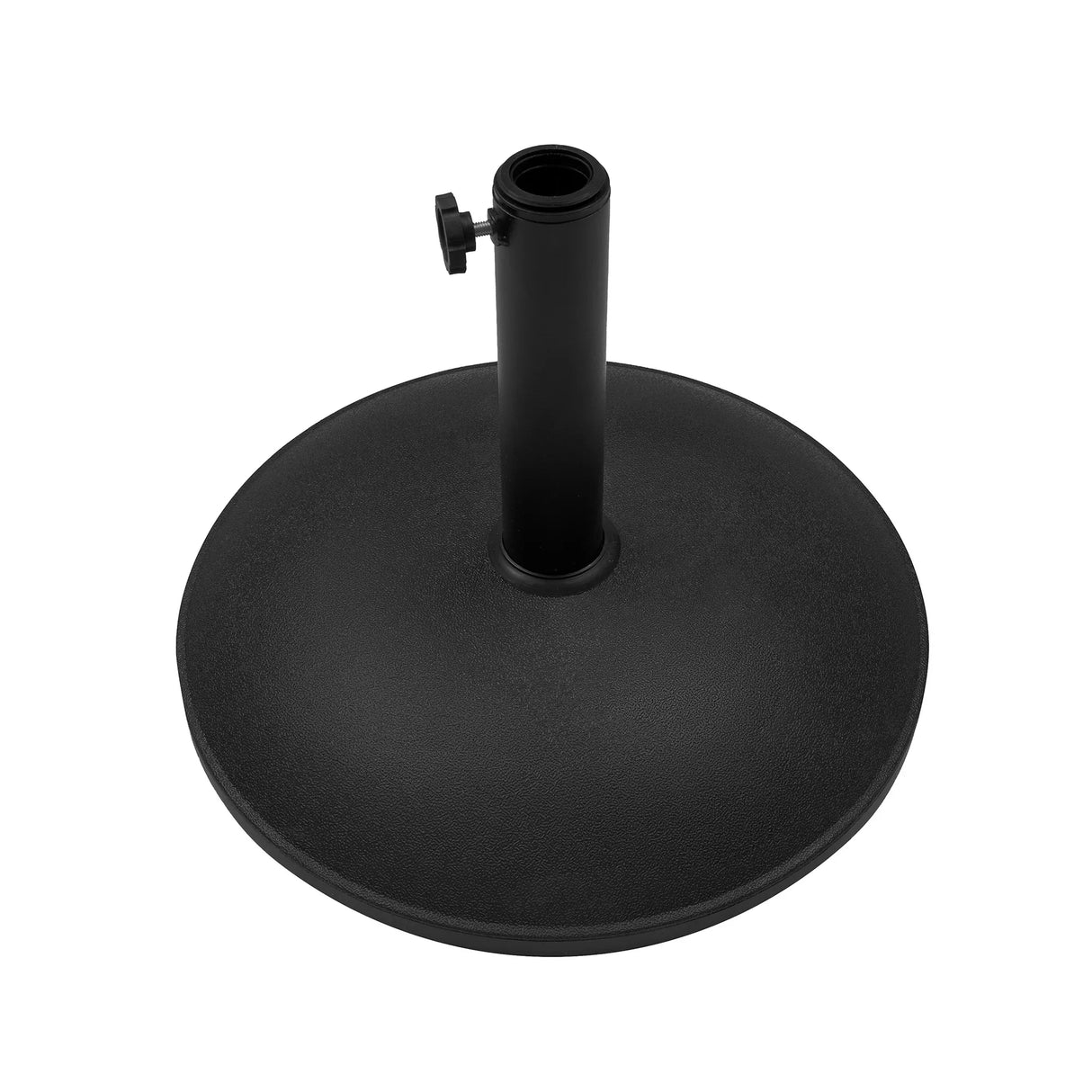 LED Tilt Parasol 2.7m With Tilt Base – Black