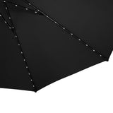 LED Tilt Parasol 2.7m With Tilt Base – Black