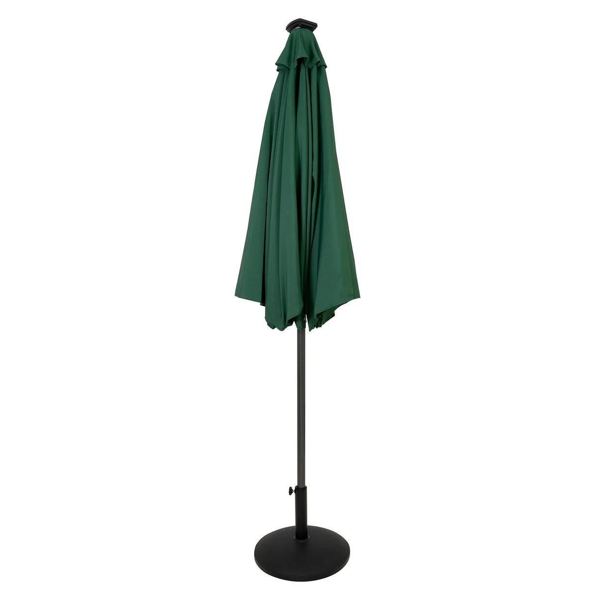 LED Tilt Parasol 2.7m With Tilt Base – Green