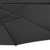 Cantilever Parasol 3m With Square Base – Grey