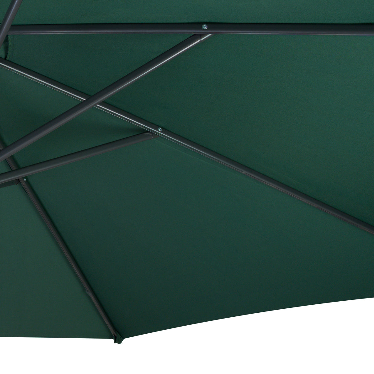 Cantilever Parasol 3m With Square Base – Green