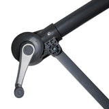 Cantilever Parasol 3m With Full Fan Base – Black