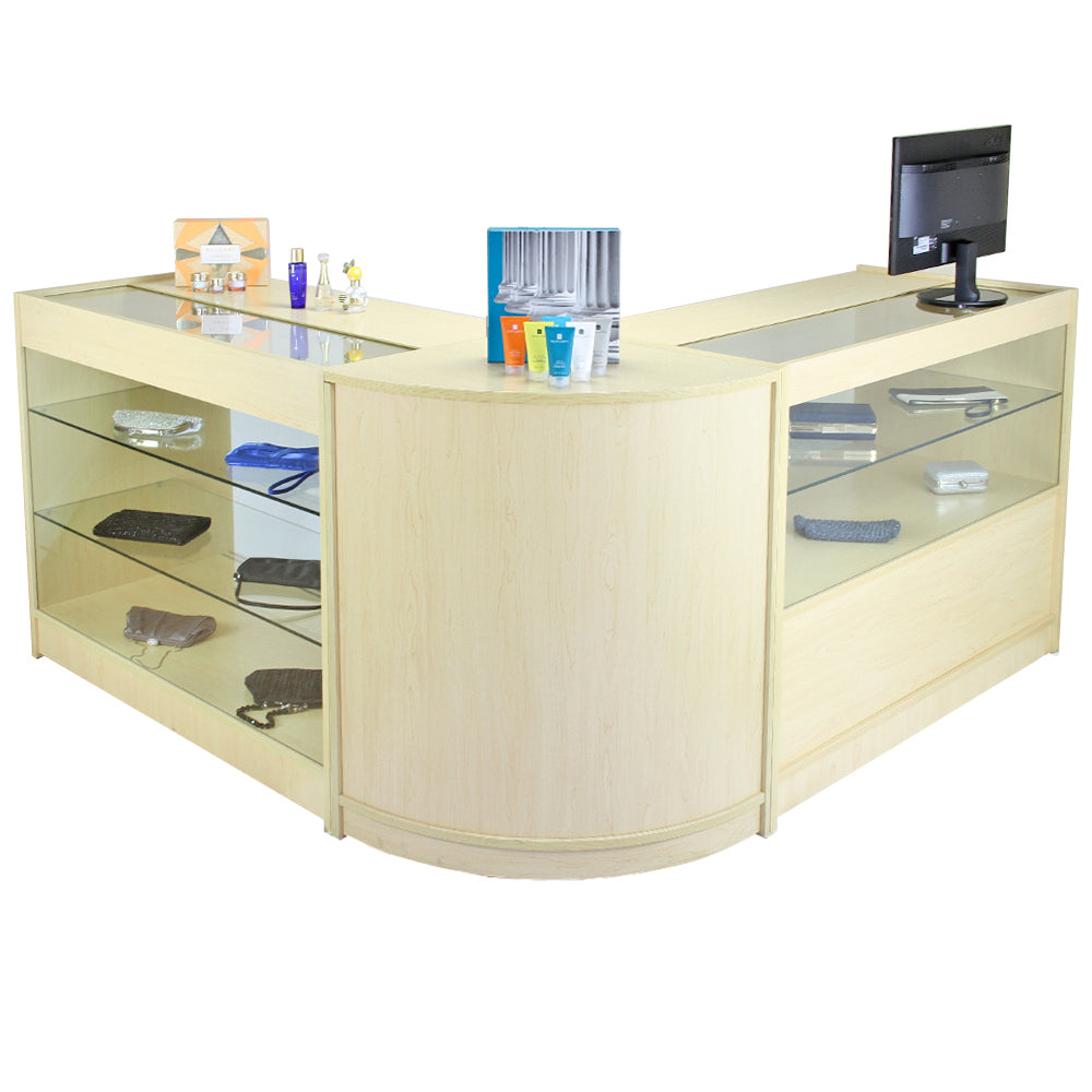 Solar Maple Shop Counter & Retail Display Set