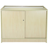 Maple Glazed Product Display Counter - K1200