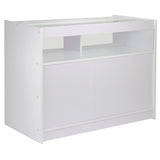 Taurus Brilliant White Shop Counter & Retail Display Set