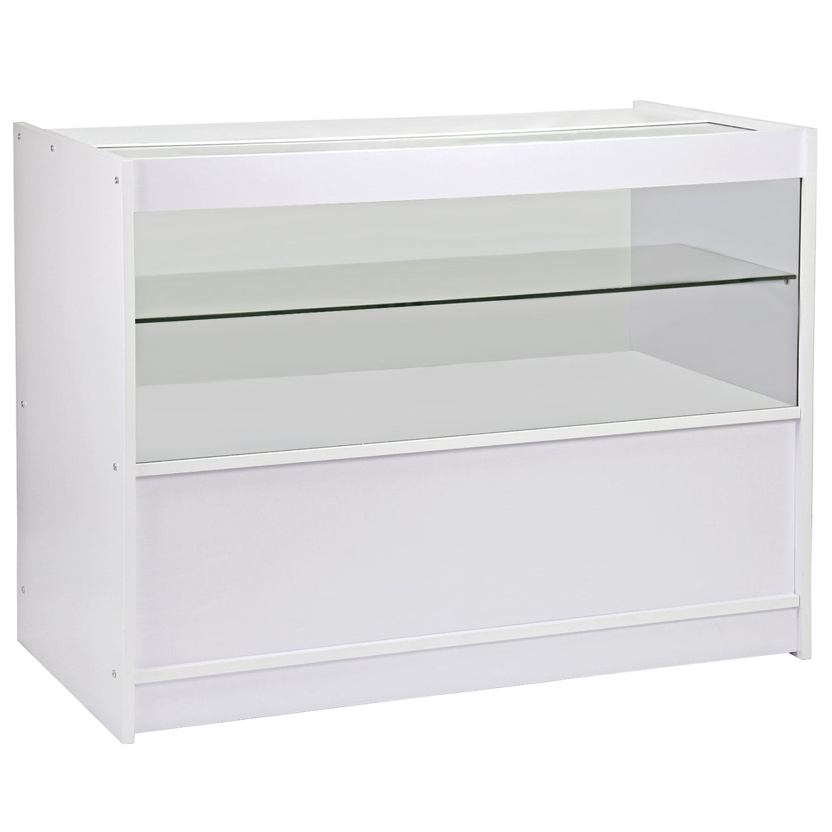 C1200 Retail Shop Counter - Brilliant White