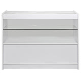 Pegasus Brilliant White Shop Counter & Retail Display Set