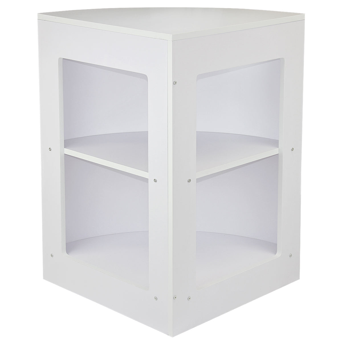 Capricorn Brilliant White Shop Counter & Retail Display Set