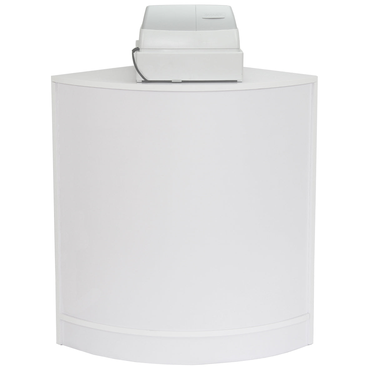 CM60 Retail Corner Counter - Brilliant White