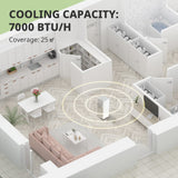 7000BTU 3-in-1 Portable Air Conditioner
