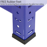 Monster Racking T-Rax Metal Storage Shelves, Blue, 90cm W, 45cm D