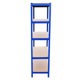 9 x T-Rax Blue Metal Racking Units 90cm x 45cm x 180cm