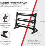 Dumbbell Rack Wide 3 Tier