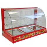 KuKoo 90cm Wide Glass Food Warmer