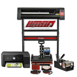 PixMax Da Vinci Bundle 5 in 1 Heat Press, Vinyl Cutter, CIS Printer