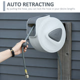 Retractable Air Hose Reel – 15m with 3/8" Hose