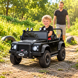 Licensed Land Rover Kids Electric Ride- – Black