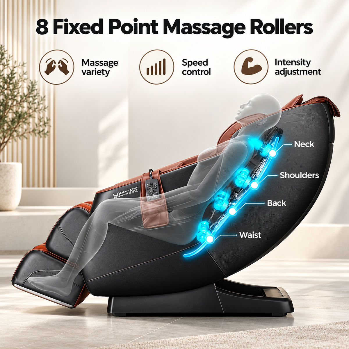 Full Body Massage Chair with Heating-Zero Gravity