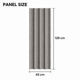 12 Pack Corrugated Galvanised Steel Roofing Sheets – Grey Wood Effect