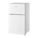 87L Under Counter Fridge Freezer – White
