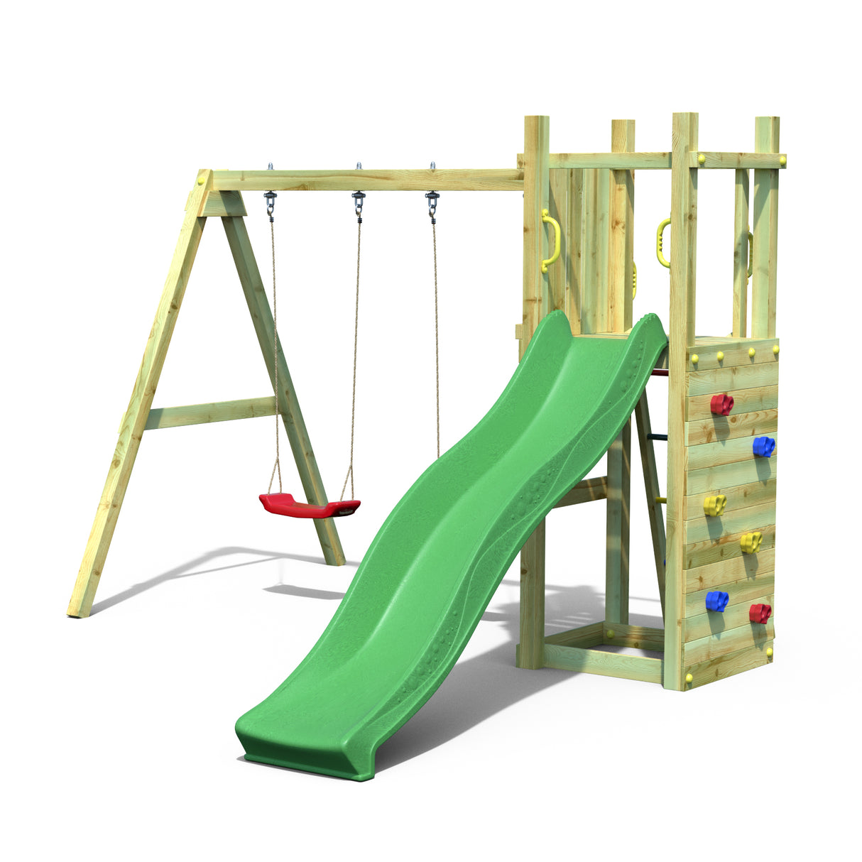 Rumble Ridge Rock Wall  Funny 3 Double Swing