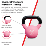 Body Revolution 6kg Neoprene Kettlebells