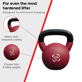 Body Revolution 24kg Neoprene Kettlebells