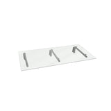 MonsterShop Glass Door Canopy & Brackets, 180cm W, 80cm D