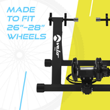 Black Velo Pro Fluid Turbo Trainer with Mat