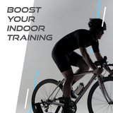 Black Velo Pro Fluid Turbo Trainer with Mat