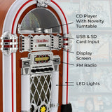 Retro Style Illuminated Jukebox Sound System